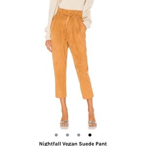 Preowned Free People Nightfall Vegan Suede Pant